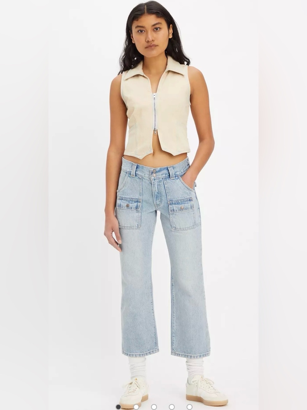 Levi's Middy Outback bootcut jeans light wash size 29 waist